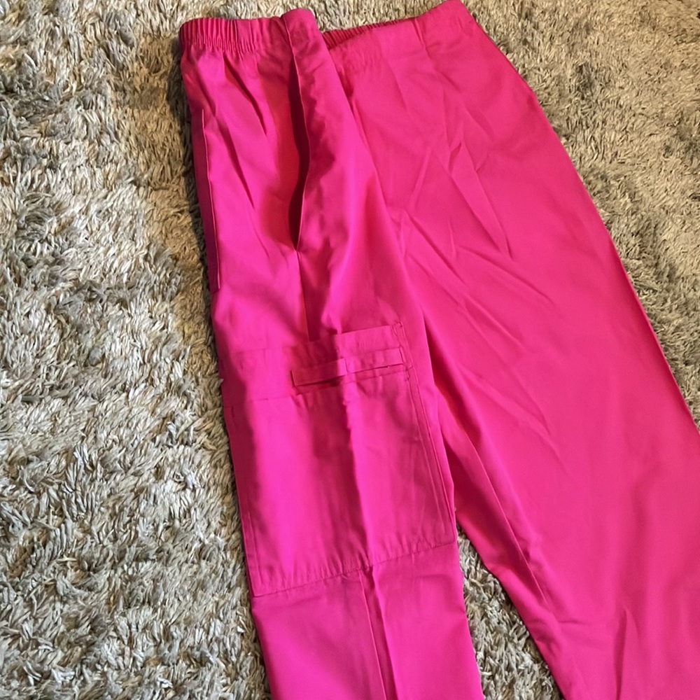 SB Scrubs Women’s Scrub Pink Pants - Picture 3 of 8